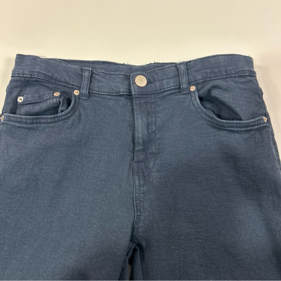 Zara Jeans Women’s Junior’s 13/14 Dark Blue Denim Pockets High Rise Stretch - Picture 5 of 12